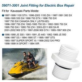 59071-3001 Plastic Joint Fitting Compatible with Kawasaki Electric Box Repair 5PCS