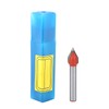 60°CNC Engraving V Groove 3D Router Bits 6x10mm 1/4" Shank