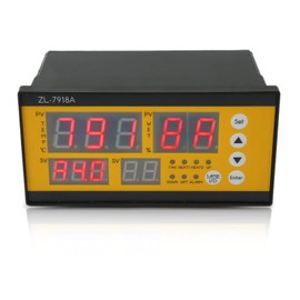 EBTOOLS Controlador de Incubadora de Huevos, Termostato con Control Automático Completo con Sonda de Temperatura y Humedad, para Incubar Huevos de Pollo, Pato, Ganso y Codorniz, 100 V ~ 240 V AC