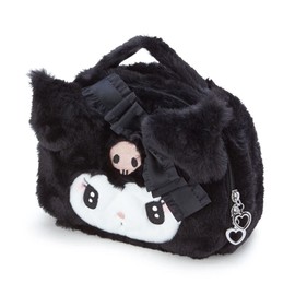 Kuromi My Melody Character Cute Makeup Pouch, Lightweight, Travel, Convenient Goods, Large Capacity, Makeup Pouch, Cosmetics Pouch, Compact, Stylish, Popular, Storage, Travel Pouch, Women's, Fluffy