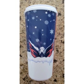 Whirley Drink Works 2024 Winter Snowflake Washington DC Capitals & Wizards SGA Souvenir Beverage Cup