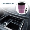 TUCKBOLD Car Trash Can Portable Seat Back Trash Bin Pink