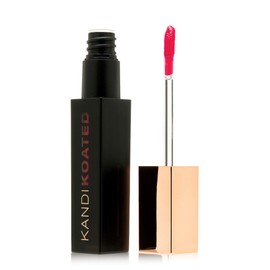 Kandi Lápiz Labial Líquido Koated Suede [Icon] Color De Labios Líquido Mate | Opciones De Color Intenso, No Pegajoso, Sin Parabenos, Sin Crueldad Animal | Belleza Y Icono - Un Fucsia Cálido Y Eléct