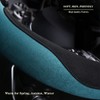 WJMZ Soft D Shape Steering Wheel Cover, Warm Steering Wheel