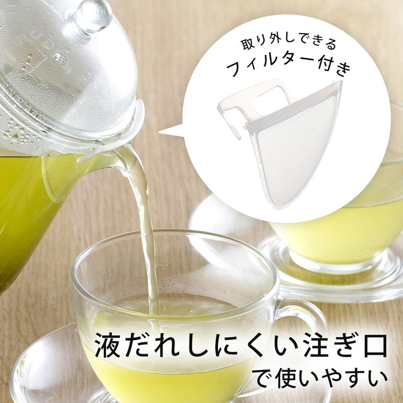 下村企販 茶考具 割れにくい ティーサーバー 700ml 47164