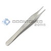 OdontoMed2011 DENTAL ADSON DRESSING TWEEZERS 12CM FORCEPS SERRATED TIP PICKING