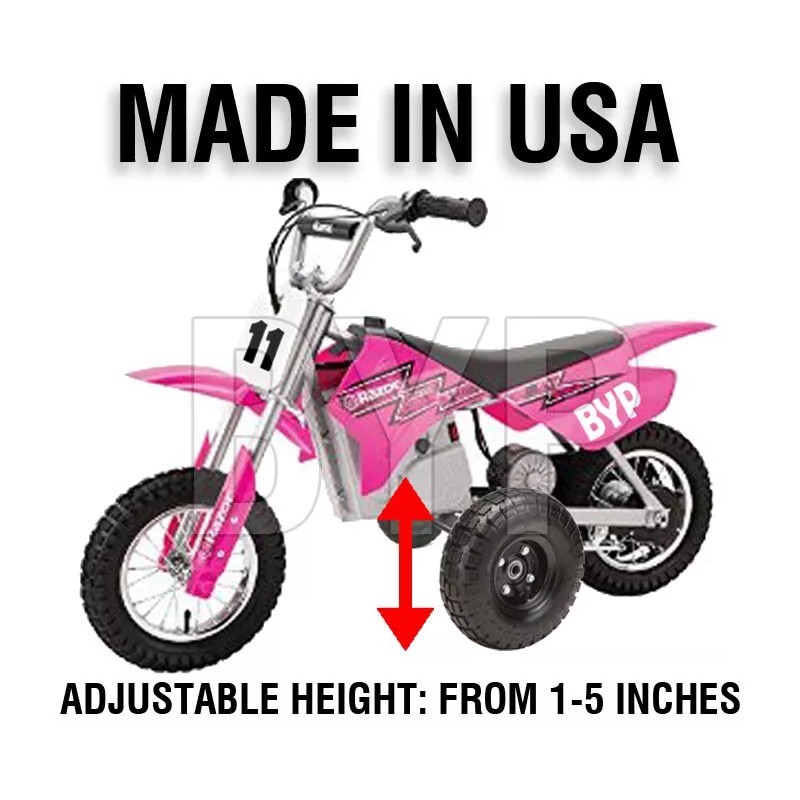 BYP-TW RAZOR MX125 MX350 MX400 TRAINING WHEELS ONLY 350 400