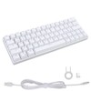 Mechanical Keyboard 64 Keys Wireless 2.4G BT3.0 5.0 Type C