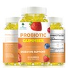 JOYQED 2 Bottles Probiotic Gummy, Digestive Support and Gut Health,