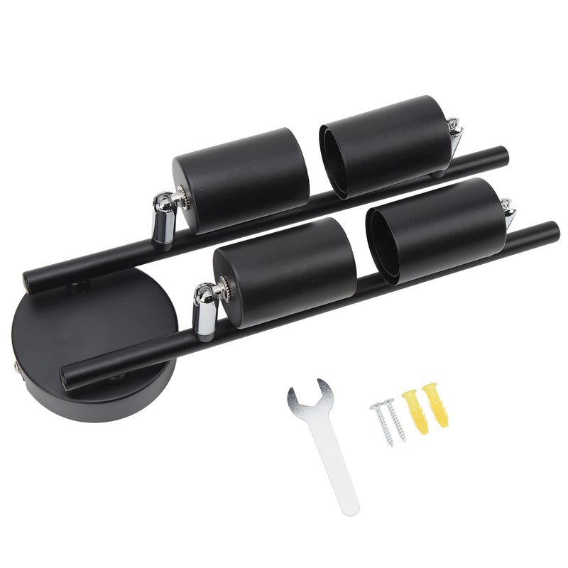 4 Light LED Track Lighting, 60W Adjustable LED Track Lighting