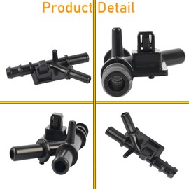 UpAmcarker 16264-21090 Automobile Water Pipe Joint 1626421090 Compatible with T-oyota Hose Water By-Pass