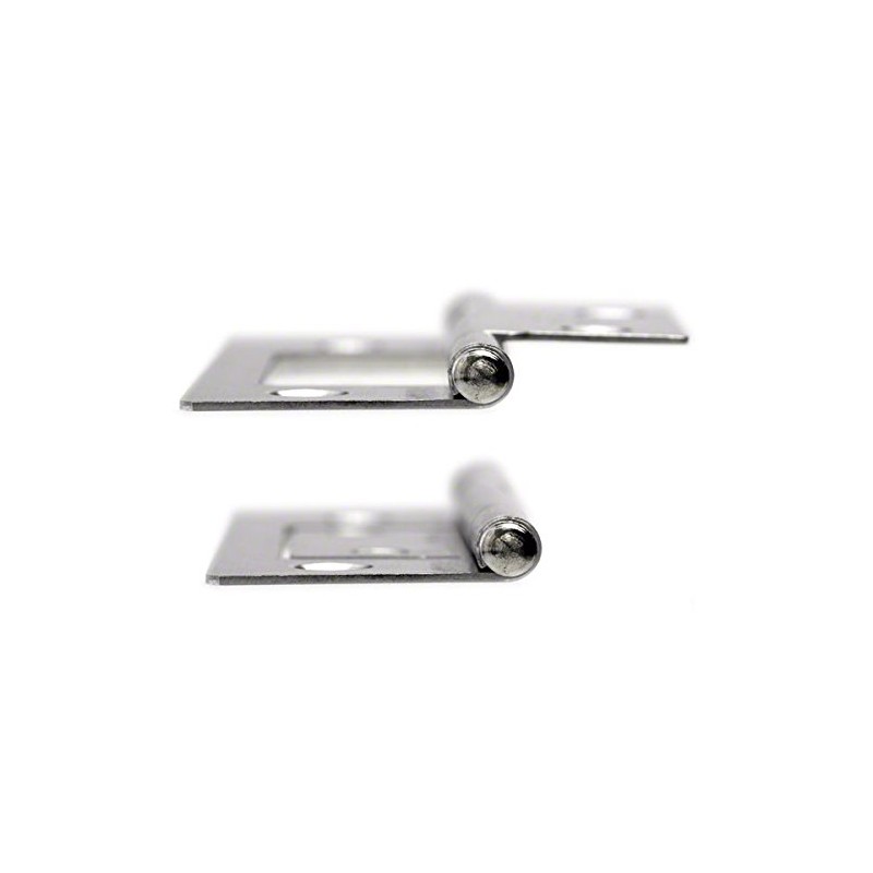 Bidoor BS-86 Stainless Steel Flash Hinge HL (with Wood Screws)