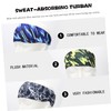 GRIRIW 4Pcs Multi Function Sweat Bands for Sports Elastic Headbands