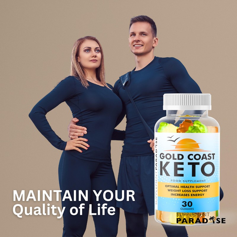 Gold Coast Keto Gummies - 30 Gummies/1 Month Supply -