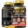 Tenmido Guarana & Green Tea Supplements - 7in1 with Ashwagandha,