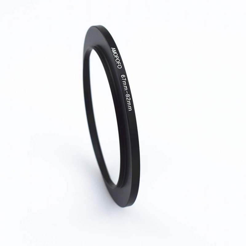 67 mm to 82 mm metal filter ring, 67-82 mm