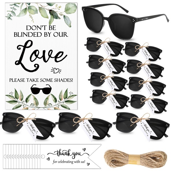 Kanayu Wedding Favors for Guests 100 Pair Wedding Party Sunglasses