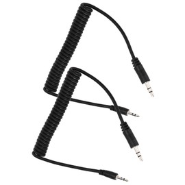 Cable de Sincronización de Flash C1 de 3,5mm a Macho para Cámara 70D, Cable de Flash de Cámara en Espiral para Er de Alta Velocidad Compatible con Algoritmo A9