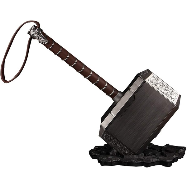 damdos Halloween Prop Cosplay Hammers,18" Thorss Hammer Role Play Thunder