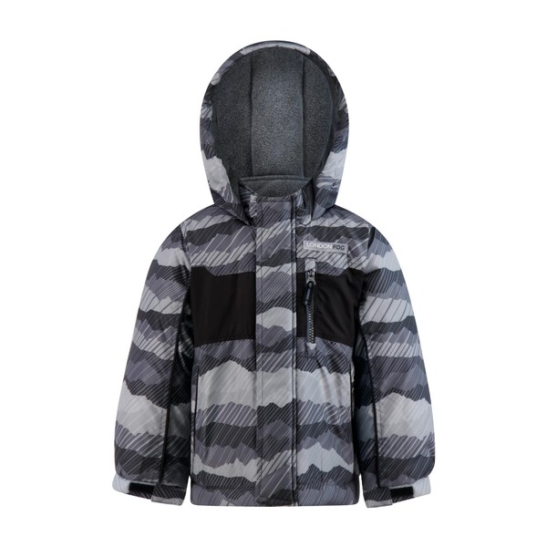 London Fog Boys' 3-Piece Snowsuit Insulated Winter Jacket Snow Pants