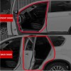 Unbranded 32.8ft Universal Car Weather Stripping Self-Adhesive Auto Door Rubber
