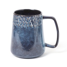 Large Ceramics Coffee Mugs，24 OZ/700 ml Extra Large Cups, for Cappuccino, Latte, Hot Cocoa Or Hot Tea -Gift for Birthday/Christmas/Valentine's (24 oz Blue)