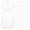 Baluue 20pcs Portable Travel Soap Sheets Hand Wash Soap Slices