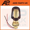 Rotating Flashing Amber Beacon Mount Flexible DIN Pole Tractor Mounting