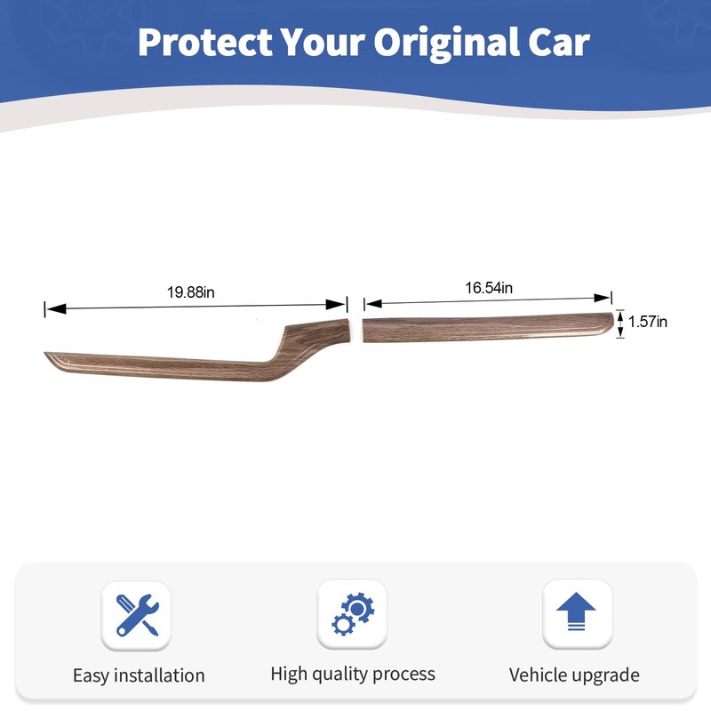 RT-TCZ for Silverado Dashboard Panel Trim Compatible with Chevy Silverado