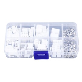vhコネクタ 120PCS VH3.96 Connector Kit - Screw Terminal Block Plug Socket Set - 2P?4P Straight Pin Housing
