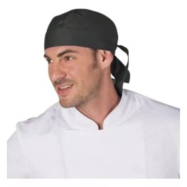 Clicmania Gorro D Cocinero Chef Ajustable Unisex Cofia Bandana Pañuelo