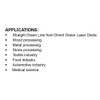 Quarton Laser Module VLM-520-27 LPT Direct Green Laser Line Generator