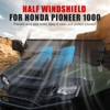 XATVXUTV Front Half Windshield for Pioneer 700-2/700-4 2014-2025, Dark Tinted