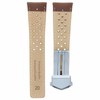 Ewatchparts Leather Watch Strap 20mm Compatible With Tag Heuer Carrera