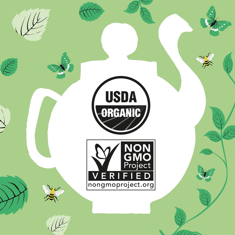 Clipper Tea Mint Herbal Teabags – Caffeine Free, USDA Organic,