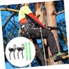 CORHAD Tree Climbing Tools Set Carbon Steel Spikes Shoes for