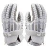 STX Lacrosse Surgeon RZR 2 Gloves, White Medium, Pair