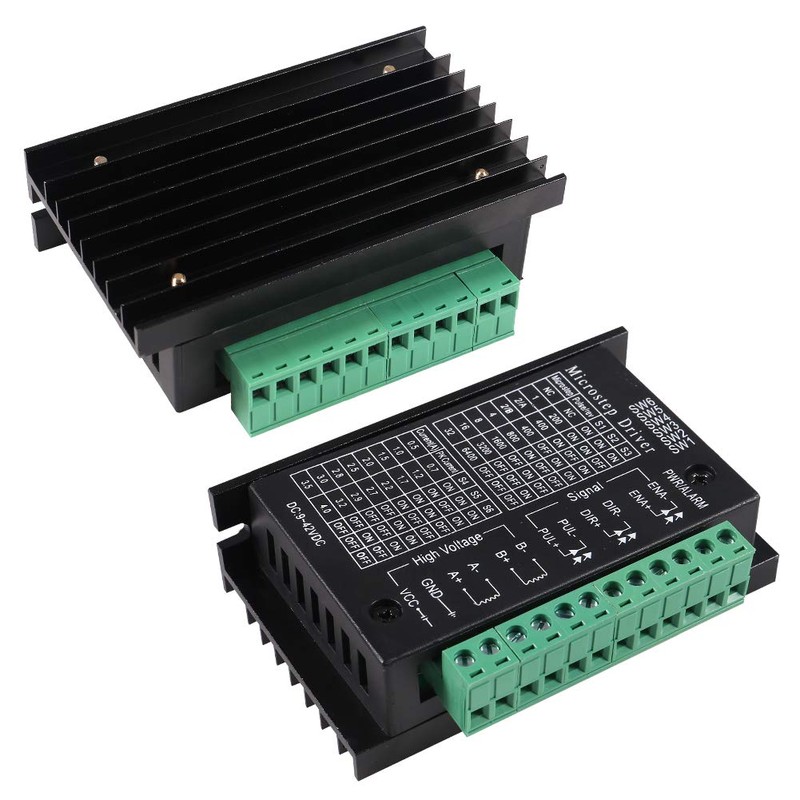 Dealikee TB6600 Stepper Motor Driver, DC 9-42V 4.0A Suitable 42