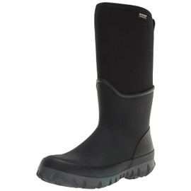 Bogs Mens Arcata Tall Boot, Black, Size 10