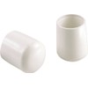 Shepherd Hardware 9200 5/8-Inch Hi-Vinyl Leg Tips, 4-Pack