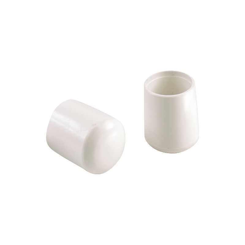 Shepherd Hardware 9200 5/8-Inch Hi-Vinyl Leg Tips, 4-Pack