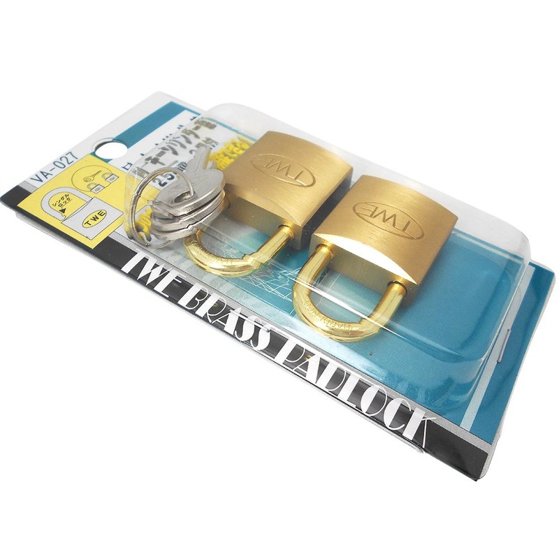 WAKI TWE Identical Key Cylinder Locks, 1.0 inches (25 mm),