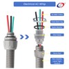 Electrical AC Whip Assembly -1/2" x 4ft Non-Metallic Liquid Tight