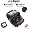 YLUEAWP Credit Card Holder Wallet RFID Blocking Leather Small Wallet