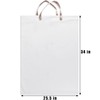 LOLOMLO Extra Large Canvas Laundry Bags with Handles & Drawstring