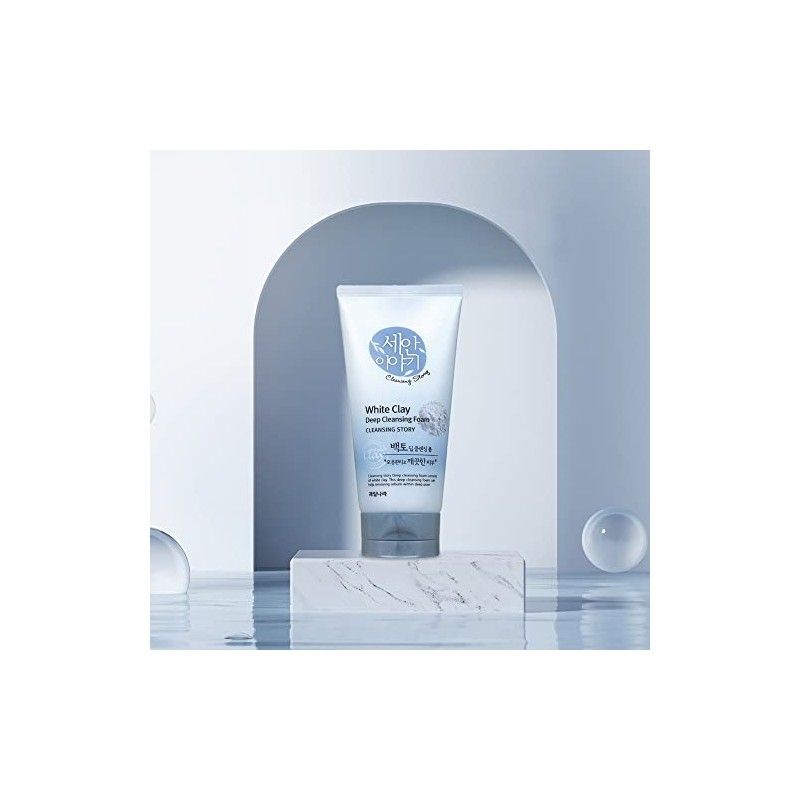 WELCOS KWAILNARA Cleansing Story Natural Facial Deep Foam Cleansing (White