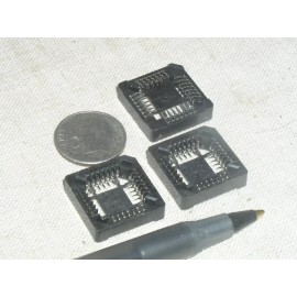 PHOENIX 3 NEW PHOENIX HWS 1032 PLCC-28P-T-SMT PLCC-28-PIN SMT SMD IC SOCKET USA