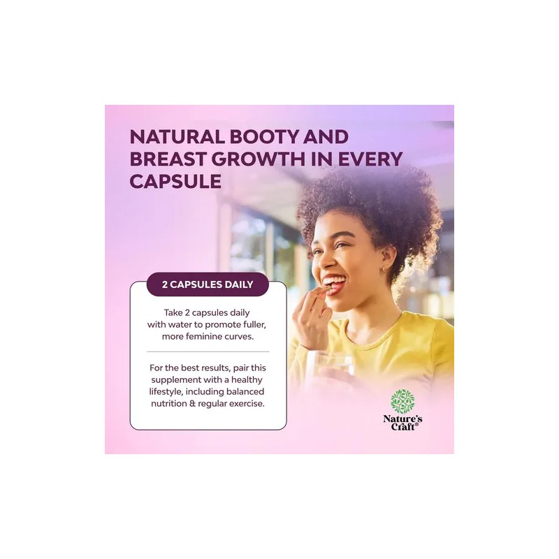 Natures Craft G-curve Píldoras Realzadoras Para Mujeres 120