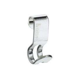 Smedbo "Sideline" Soap Basket Hooks of Stainless Steel, Polished Chrome, 2-Piece, Silver, 2.3 x 1.5 x 4.1 cm