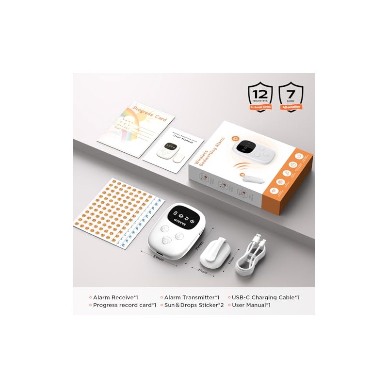 2026 New Wireless Bedwetting Alarm, Bed Wetting Alarm for Boys
